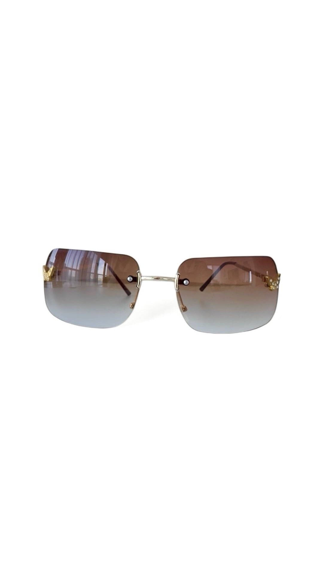 Papillon Silver Sunglasses