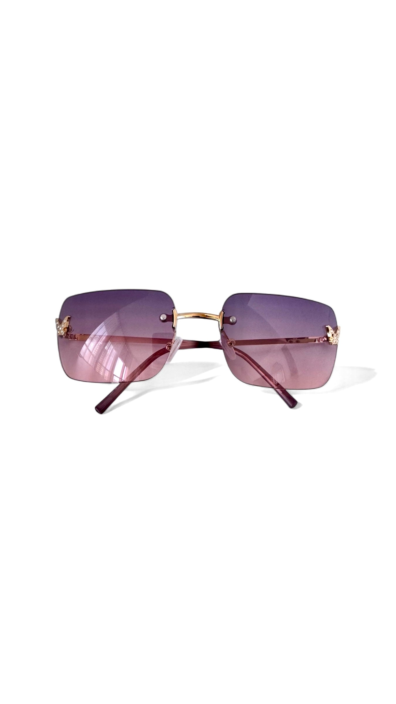 Papillon Silver Sunglasses