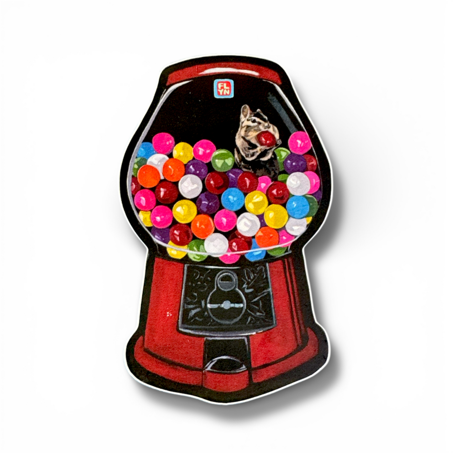 I'm in Guys! Gumball Machine Sticker