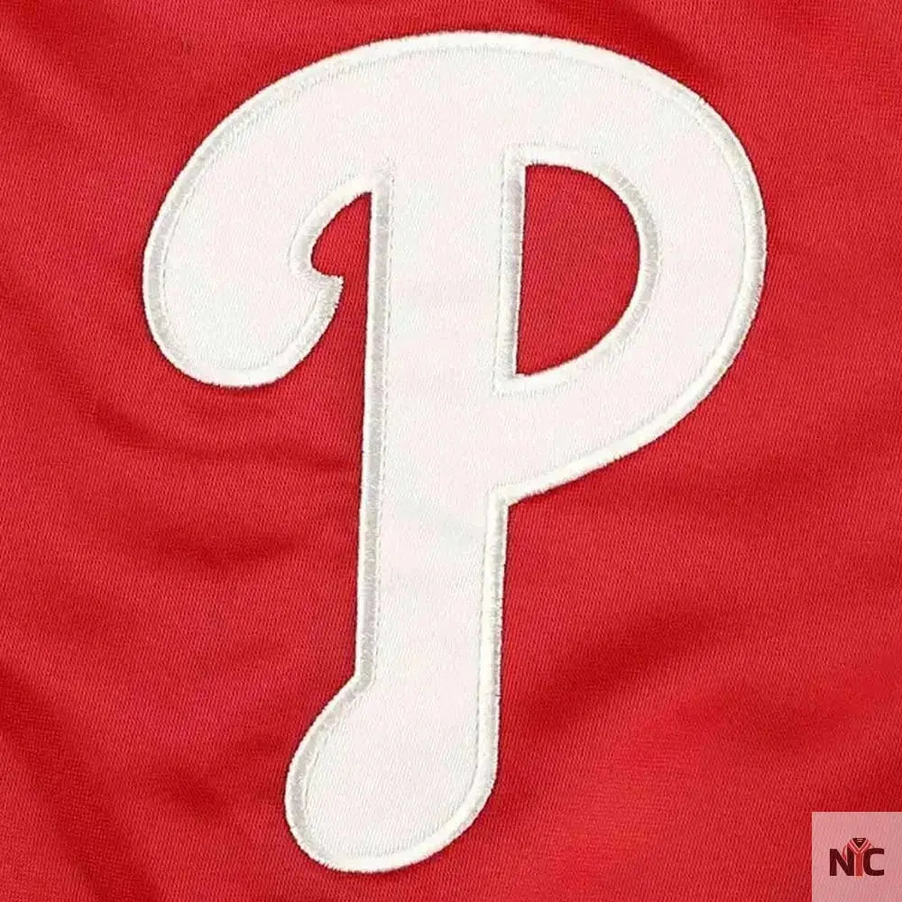 Pick & Roll Philadelphia Phillies Varsity Satin Jacket