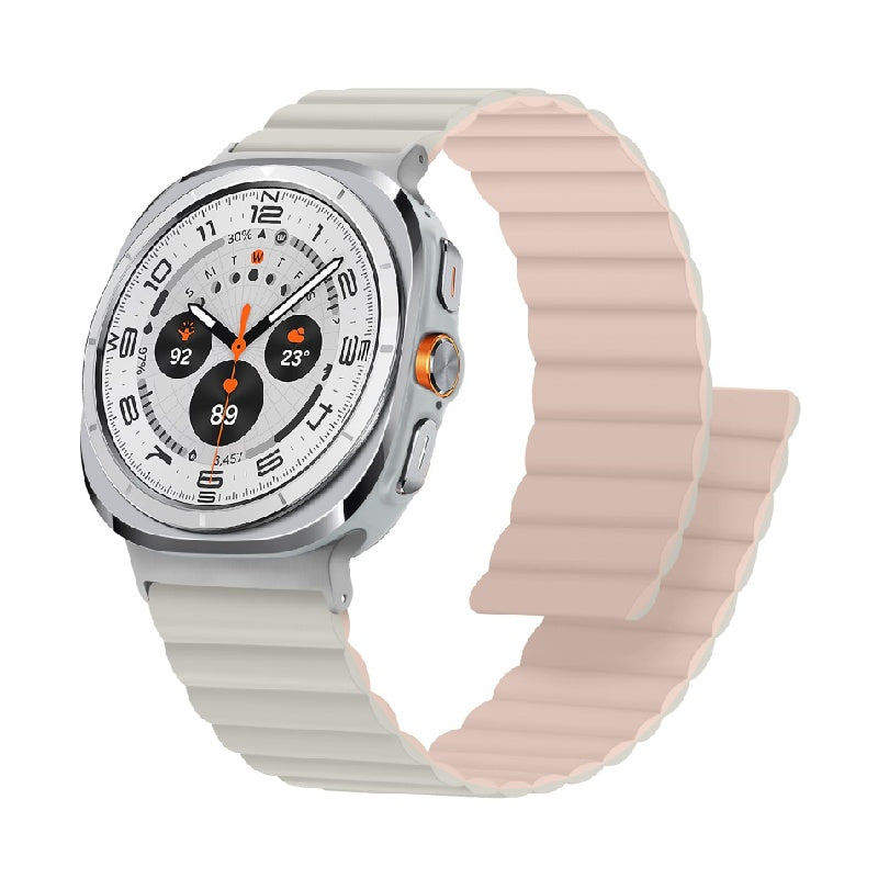 Magnetic Silicone Sport Band for Samsung Galaxy Watch Ultra