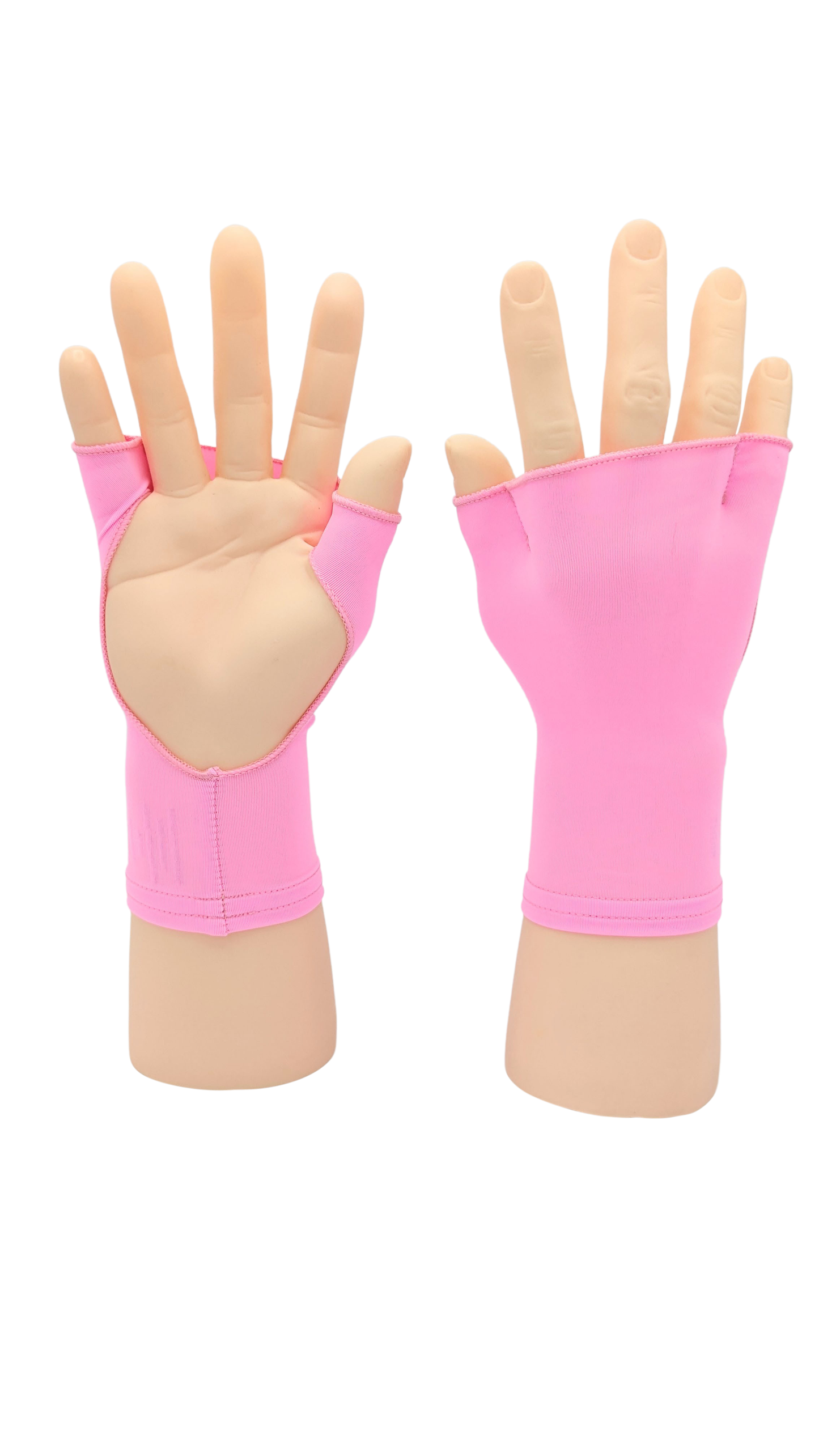 PalmFree™ Sun Gloves - Pink Splash - UPF 50+