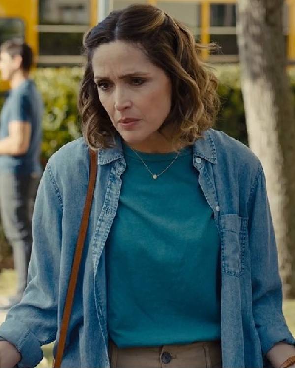 Platonic Rose Byrne Denim Shirt