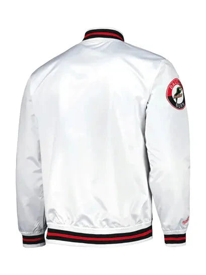 MLS FC Dallas Burn City White Varsity Jacket