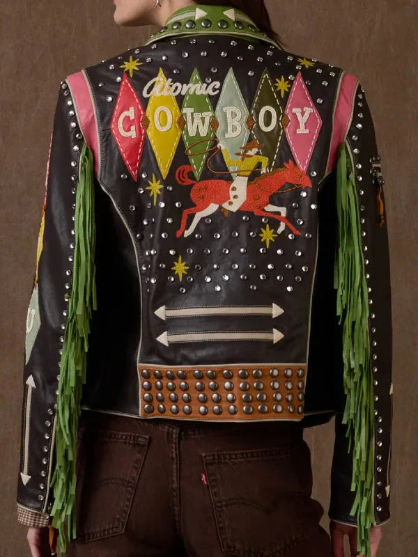 Rodeo Atomic Ranch Black Biker Jacket