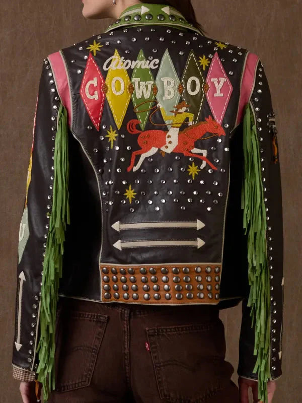 Rodeo Atomic Ranch Black Biker Jacket