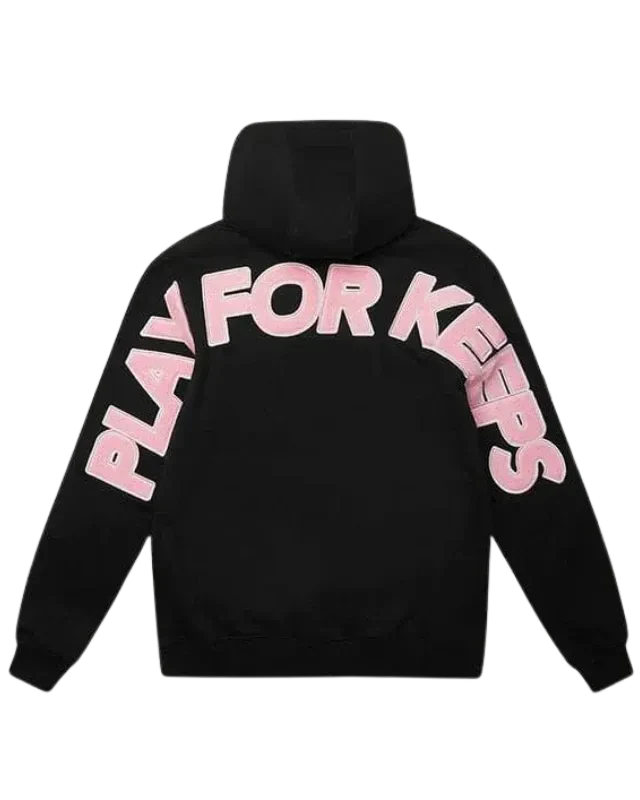 Play For Keeps Black Hoodie