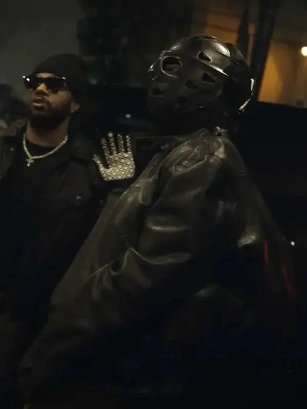 Playboi Carti Type Shit 2024 Black Leather Jacket