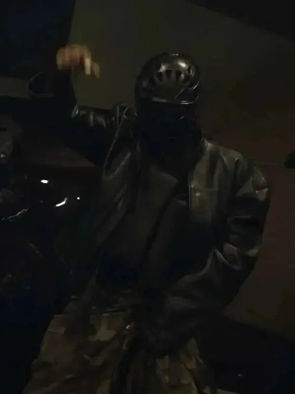 Playboi Carti Type Shit 2024 Black Leather Jacket