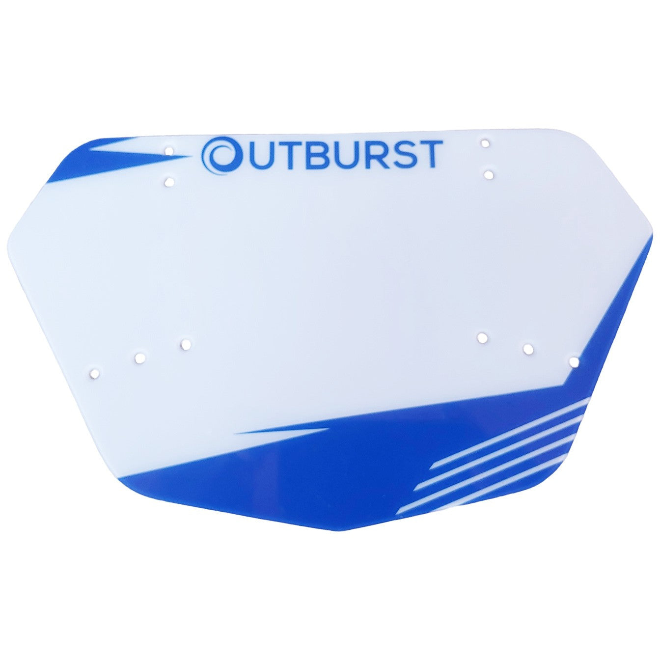 OUTBURST BMX MINI NUMBER PLATE