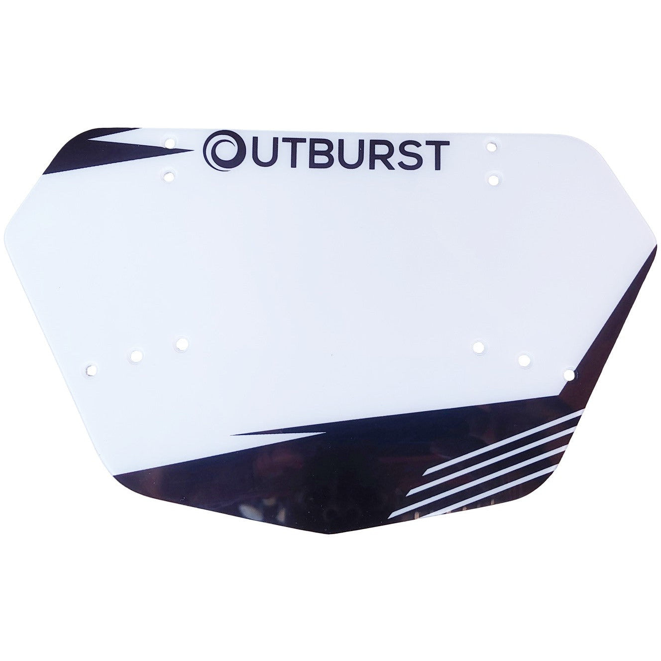 OUTBURST BMX MINI NUMBER PLATE