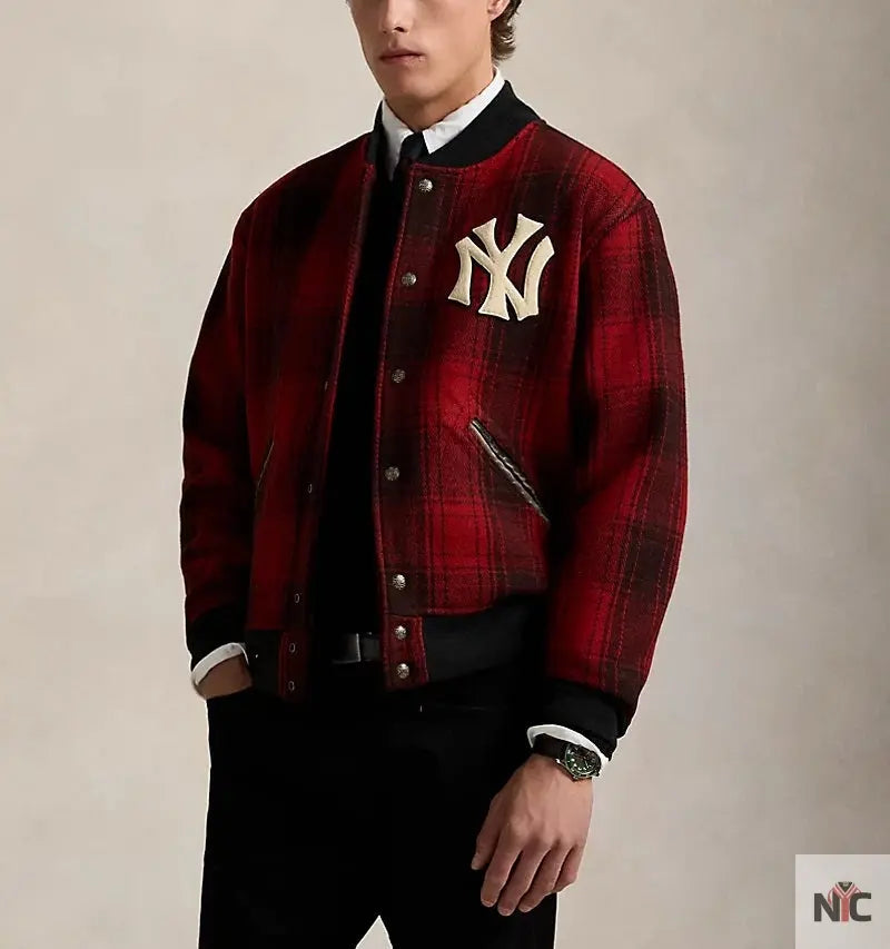 Polo Ralph Lauren Yankees Plaid Jacket