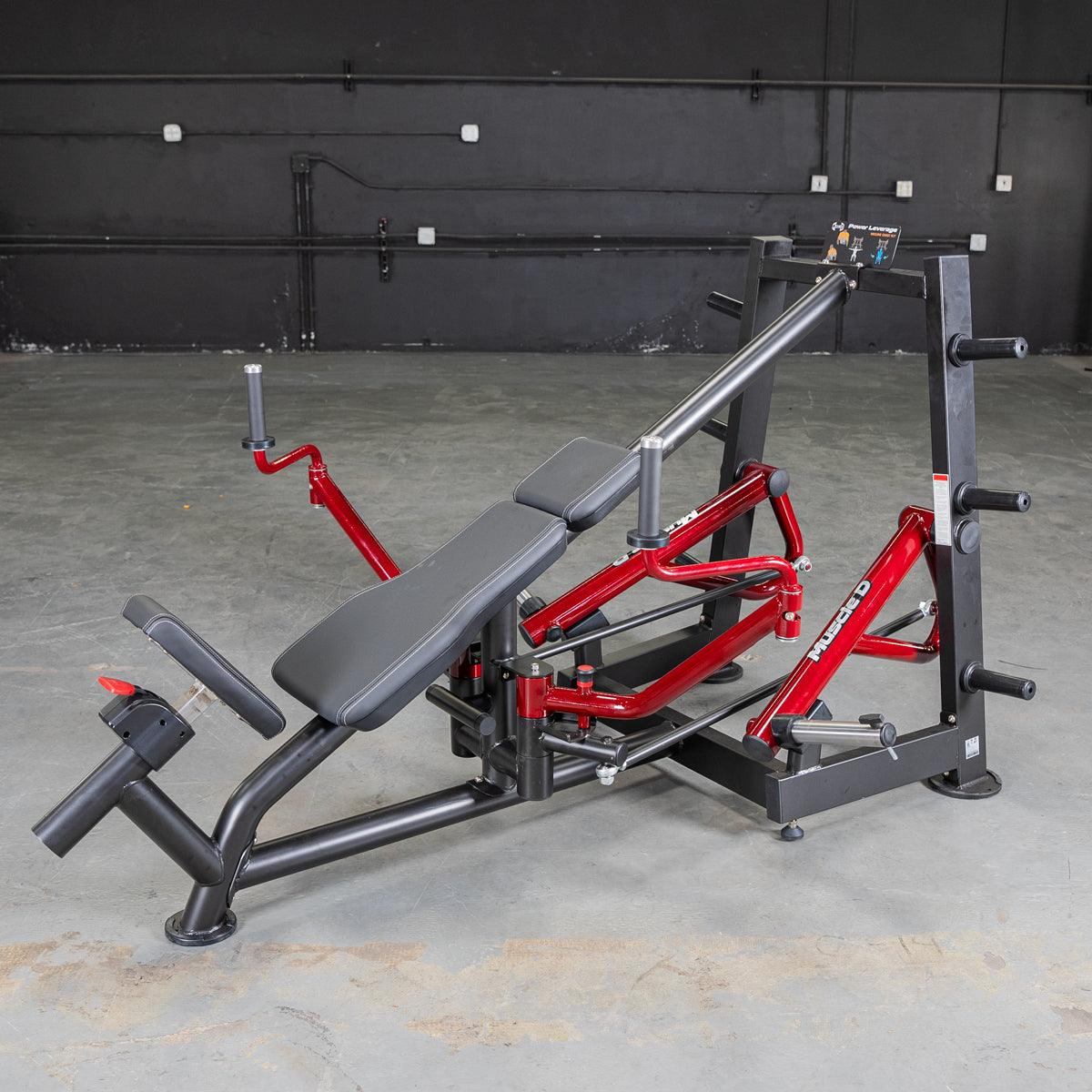 Power Leverage V2 Decline Chest Fly / Most Muscular Machine - Muscle D Fitness
