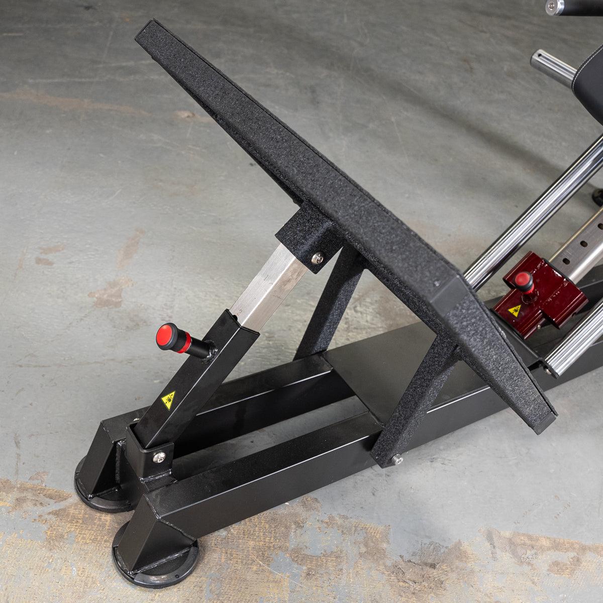 Power Leverage V2 Hack Squat / Calf Raise - Muscle D Fitness