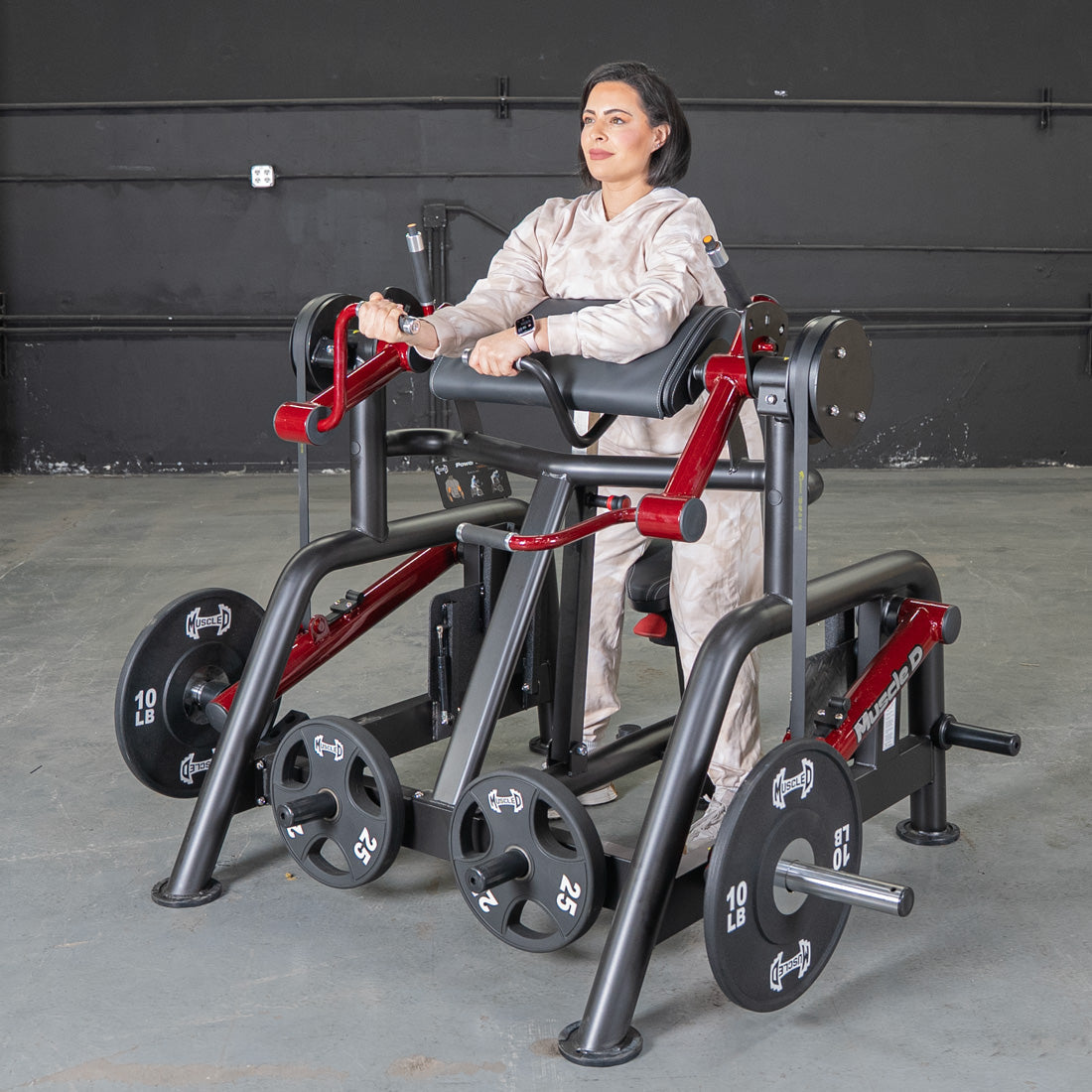 Power Leverage V2 Iso Lateral Biceps Curl / Preacher Curl - Muscle D Fitness