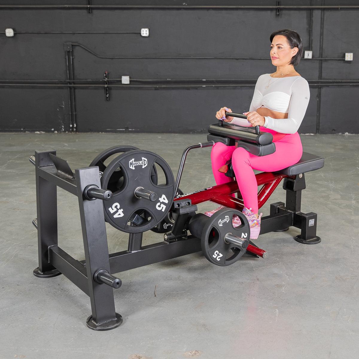 Power Leverage V2 Seated Calf / Tib - Muscle D Fitness