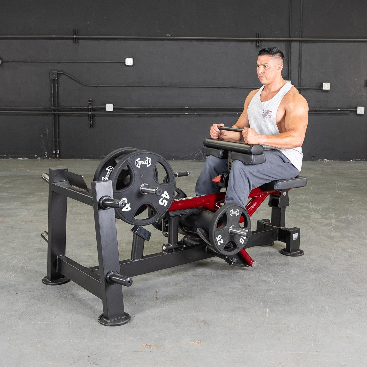 Power Leverage V2 Seated Calf / Tib - Muscle D Fitness