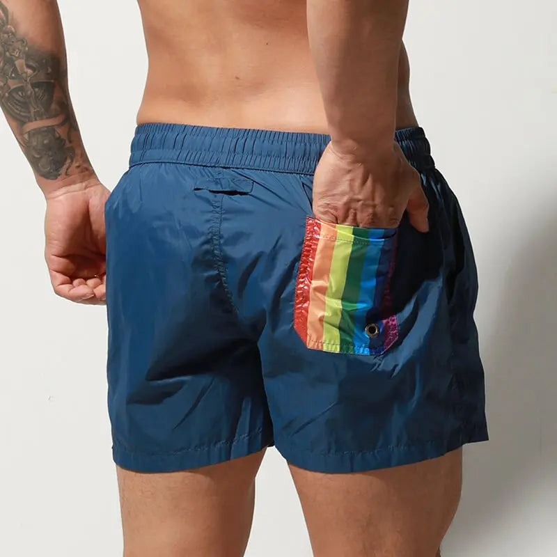 Pride Solid Swim Shorts
