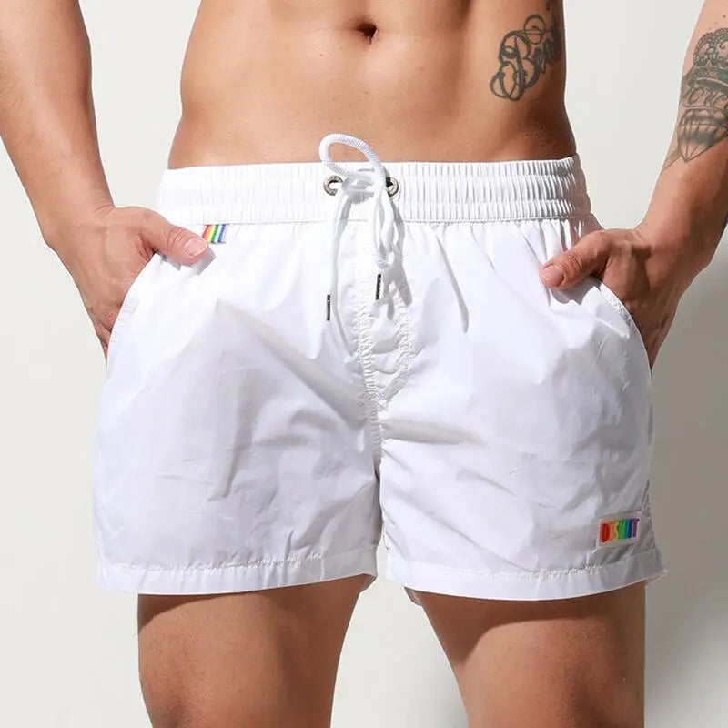 Pride Solid Swim Shorts