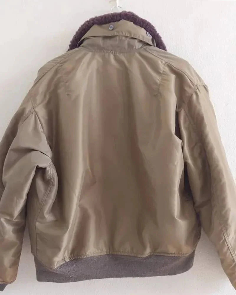 Avirex Type B-15 Fur Bomber Flight Jacket