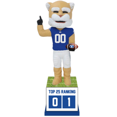 BYU Cougars Football Top 25 Ranking Tracker Bobblehead