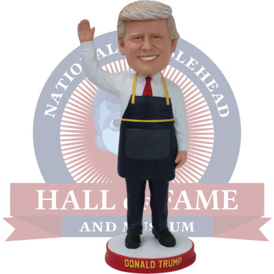 Donald Trump Fast Food Worker Bobblehead