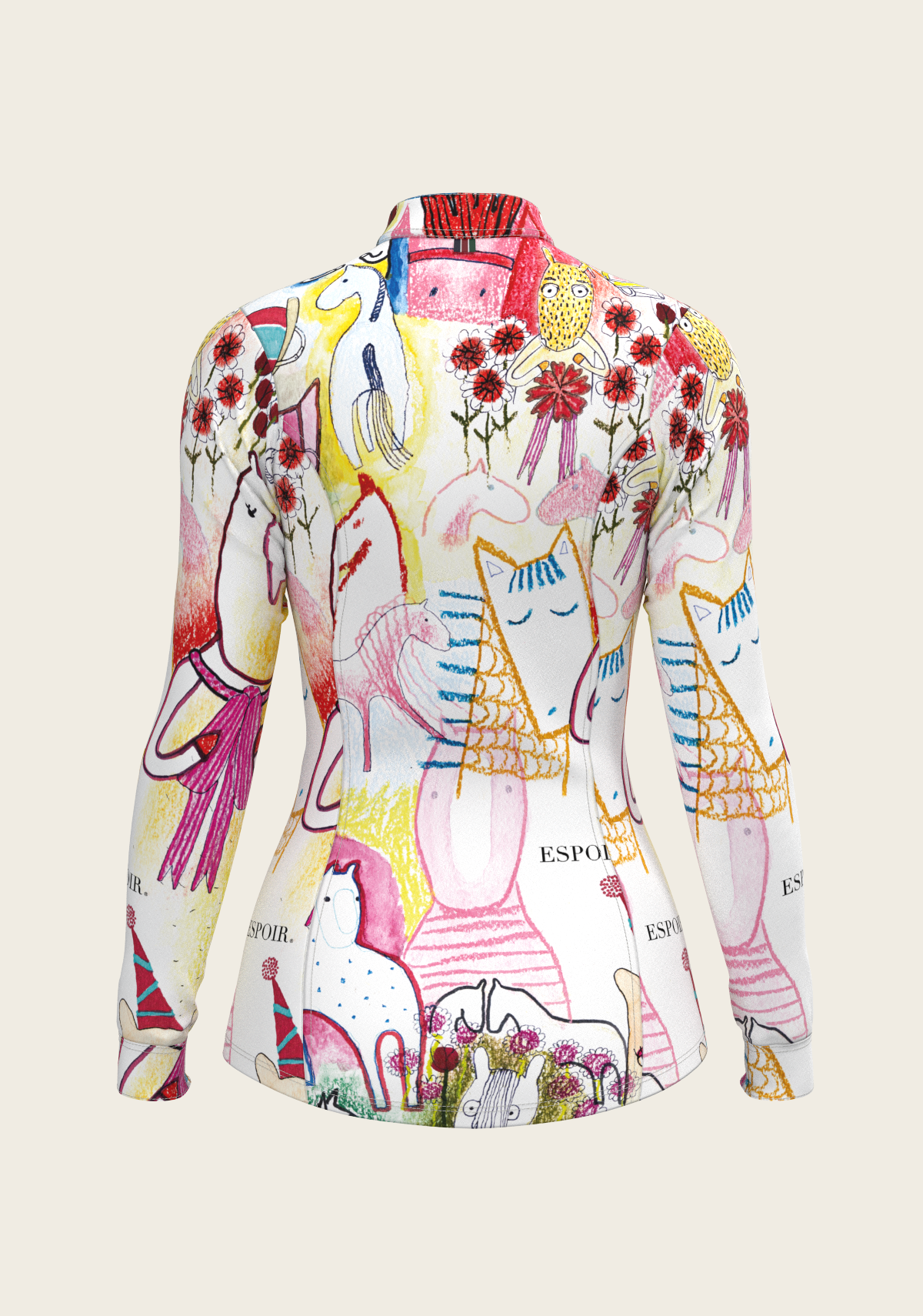 The Horse Fair Quarter Zip Sun Shirt