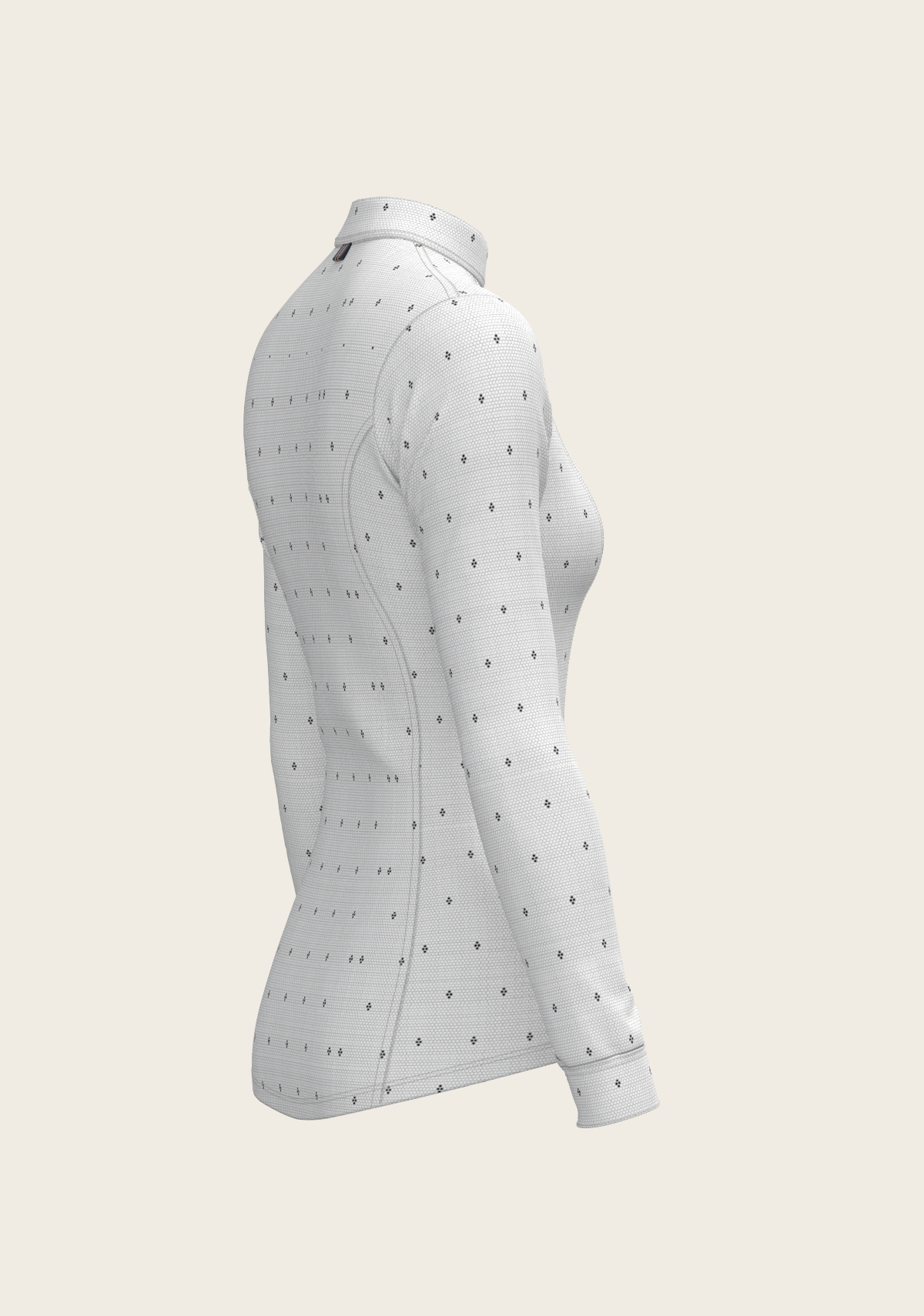 Mosaic 4 Dot Quarter Zip Sun Shirt