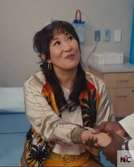 Quiz Lady 2023 Sandra Oh Jacket