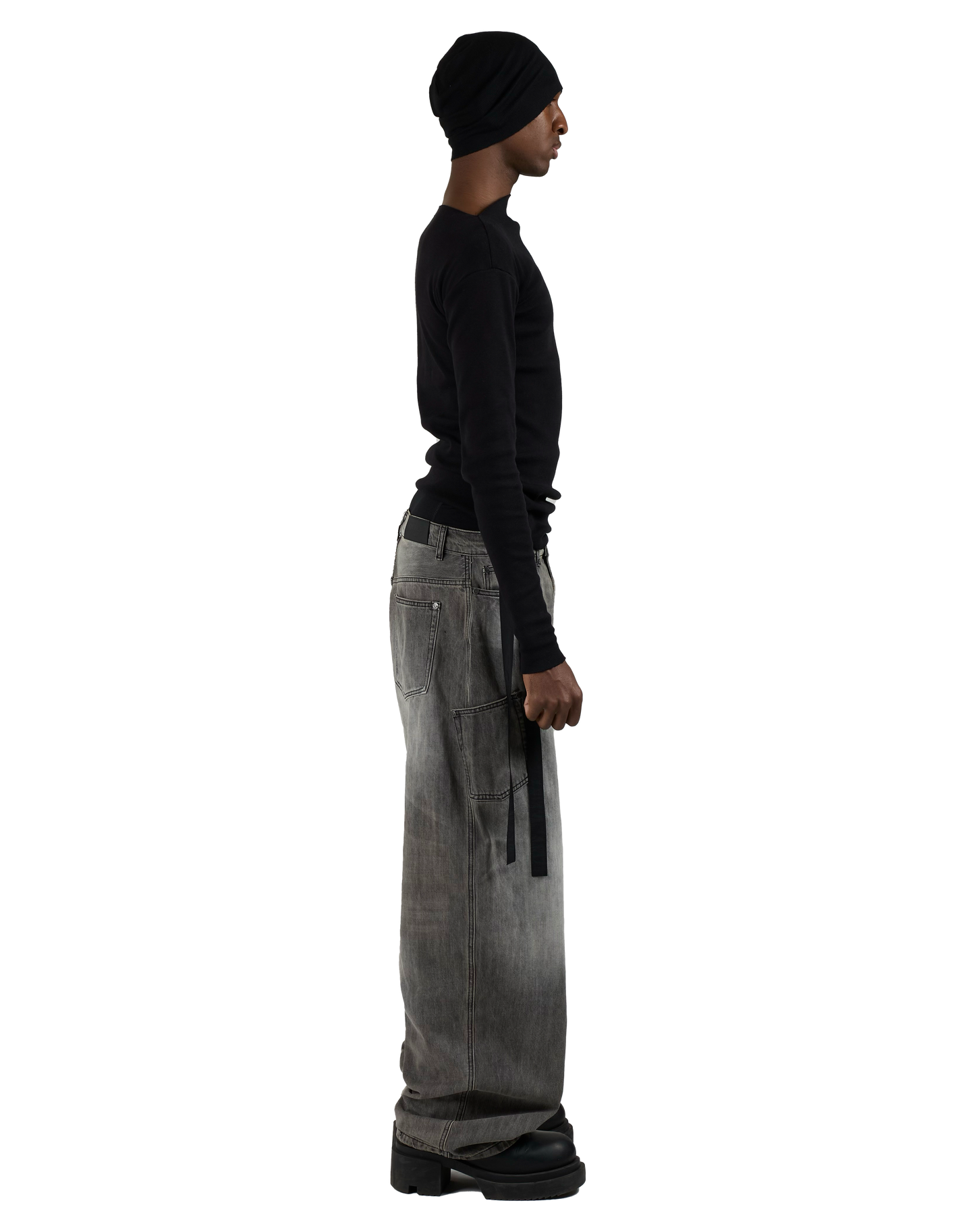 STONE BOMBER DENIM
