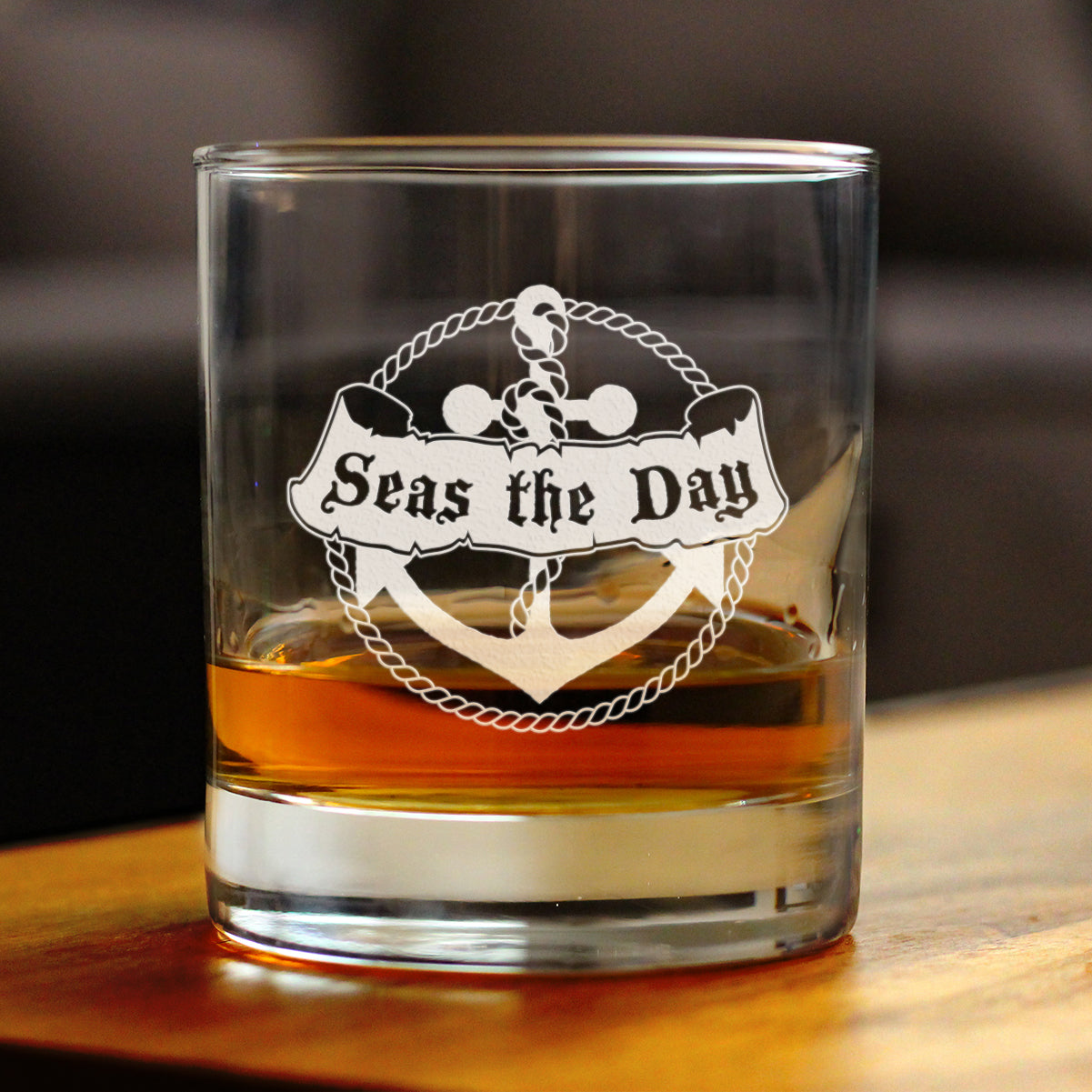 Seas the Day - 10 Ounce Rocks Glass