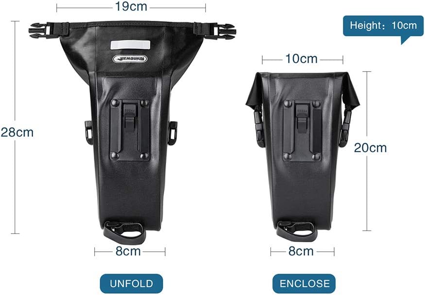 Rhinowalk Bike Saddle Bag Waterproof Bicycle Under Seat Bag