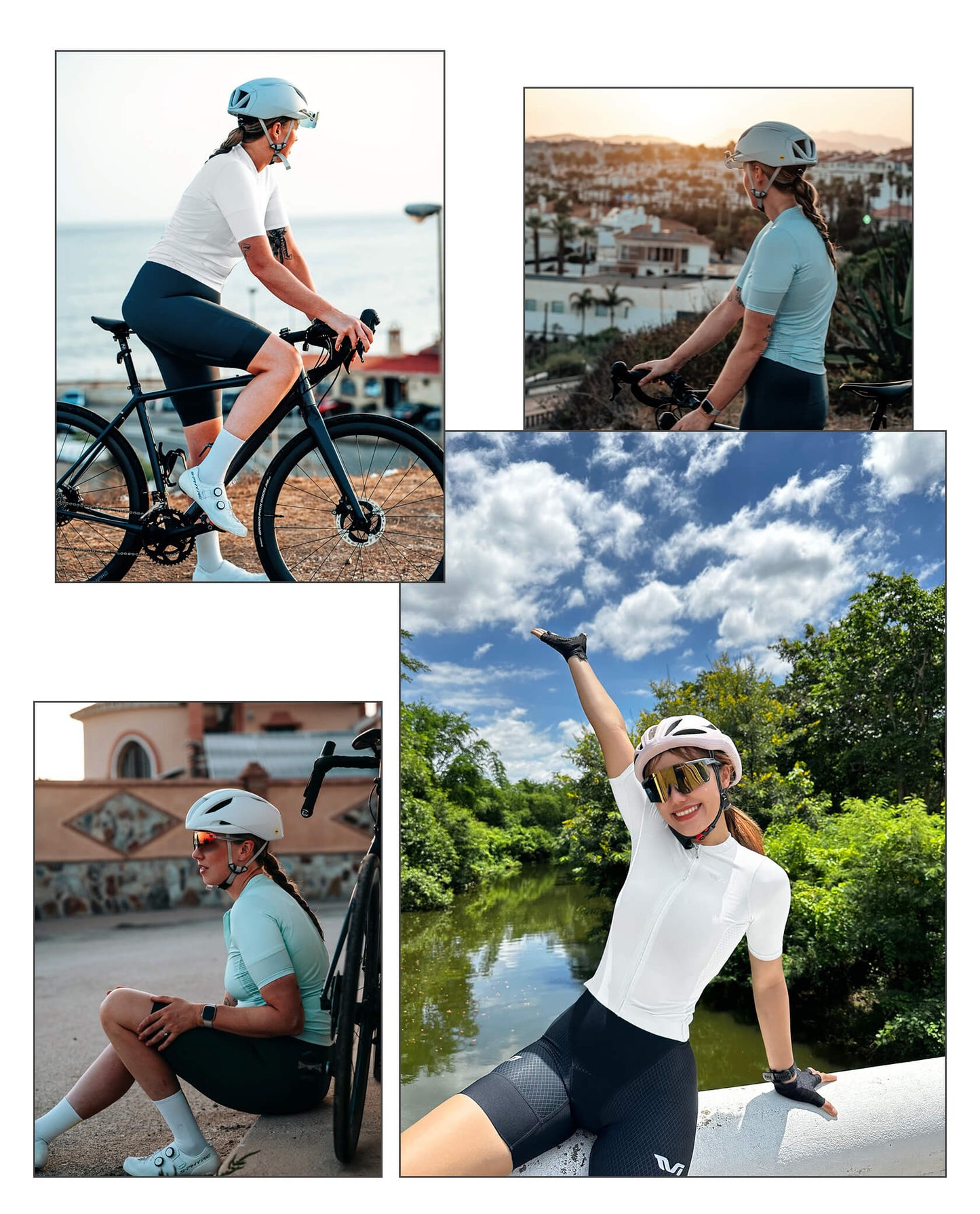 Women's TVI Solid Color Short-Sleeve Cycling Jersey