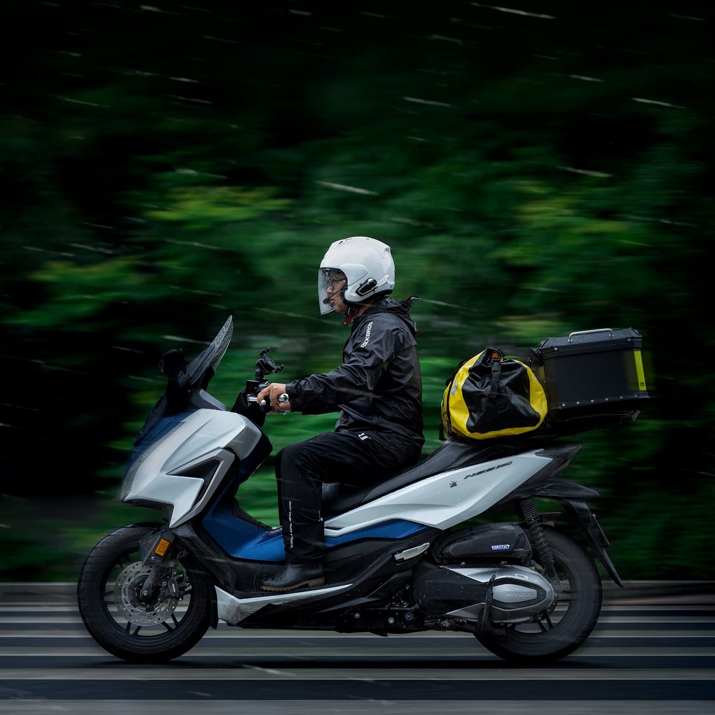 Waterproof Raincoat & Overtrousers for Men Women with Reflective