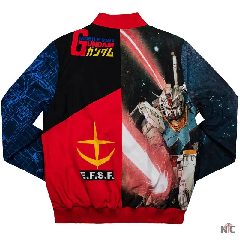 RX-78-2 Big Print Bomber Jacket