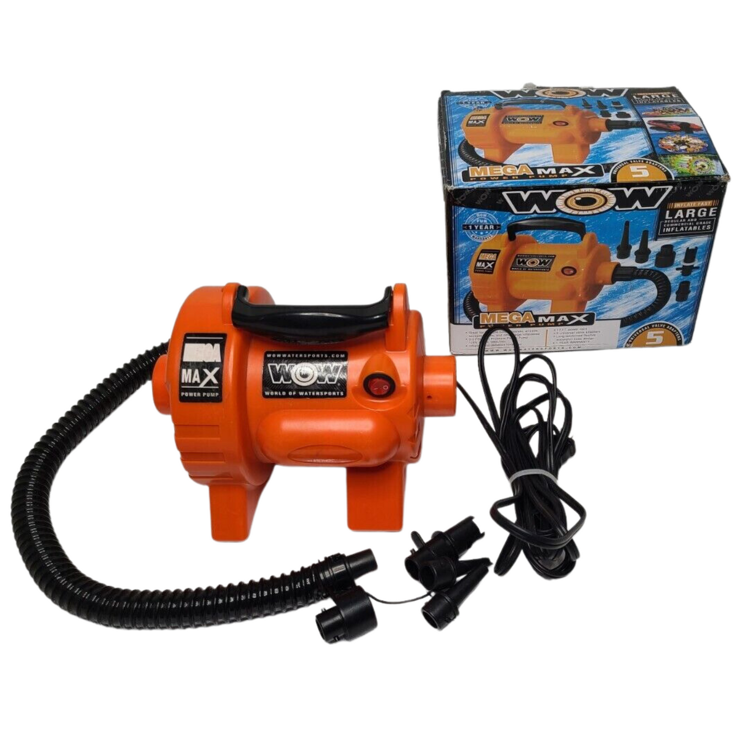 WOW Sports Mega Max Pump 3.0 PSI Pump (16-4020)