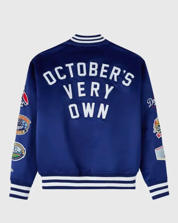 OVO x New Era x MLB Dodgers Varsity Jacket