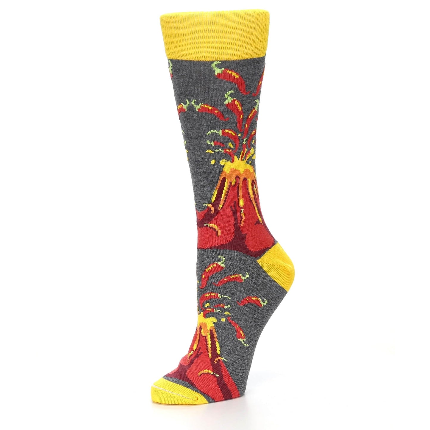 Volcano Spice Socks - Women's Novelty Dress Socks