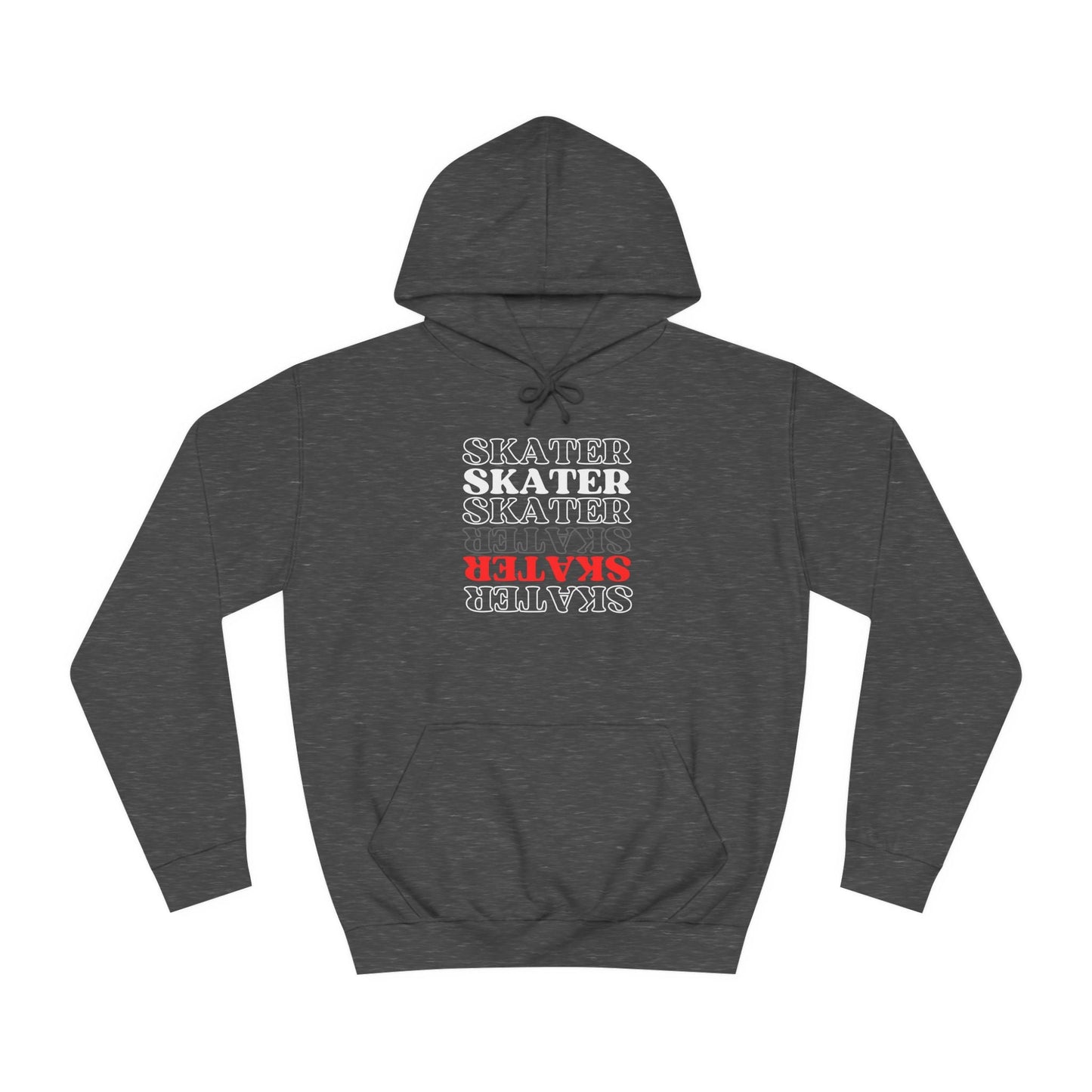 Red Statement Skater Unisex Hoodie