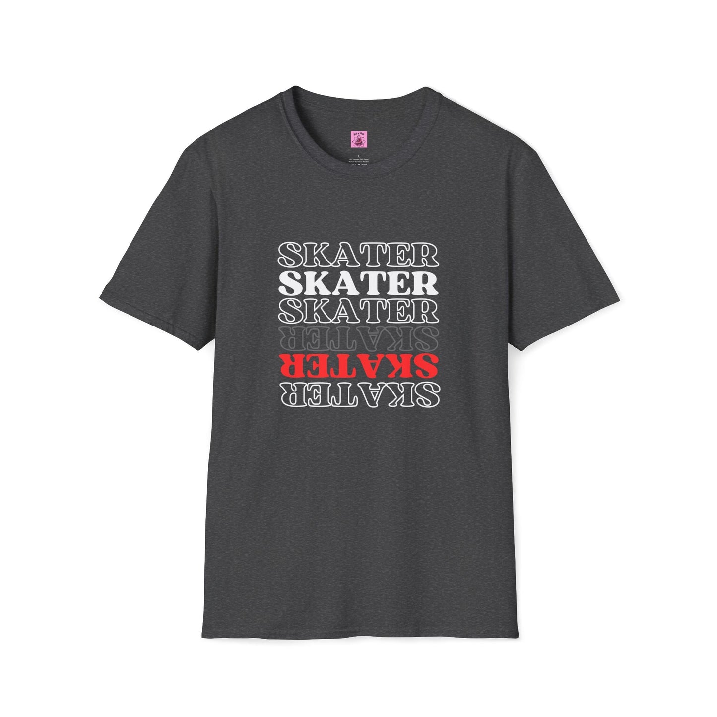 Red Statement Skater Unisex T-Shirt