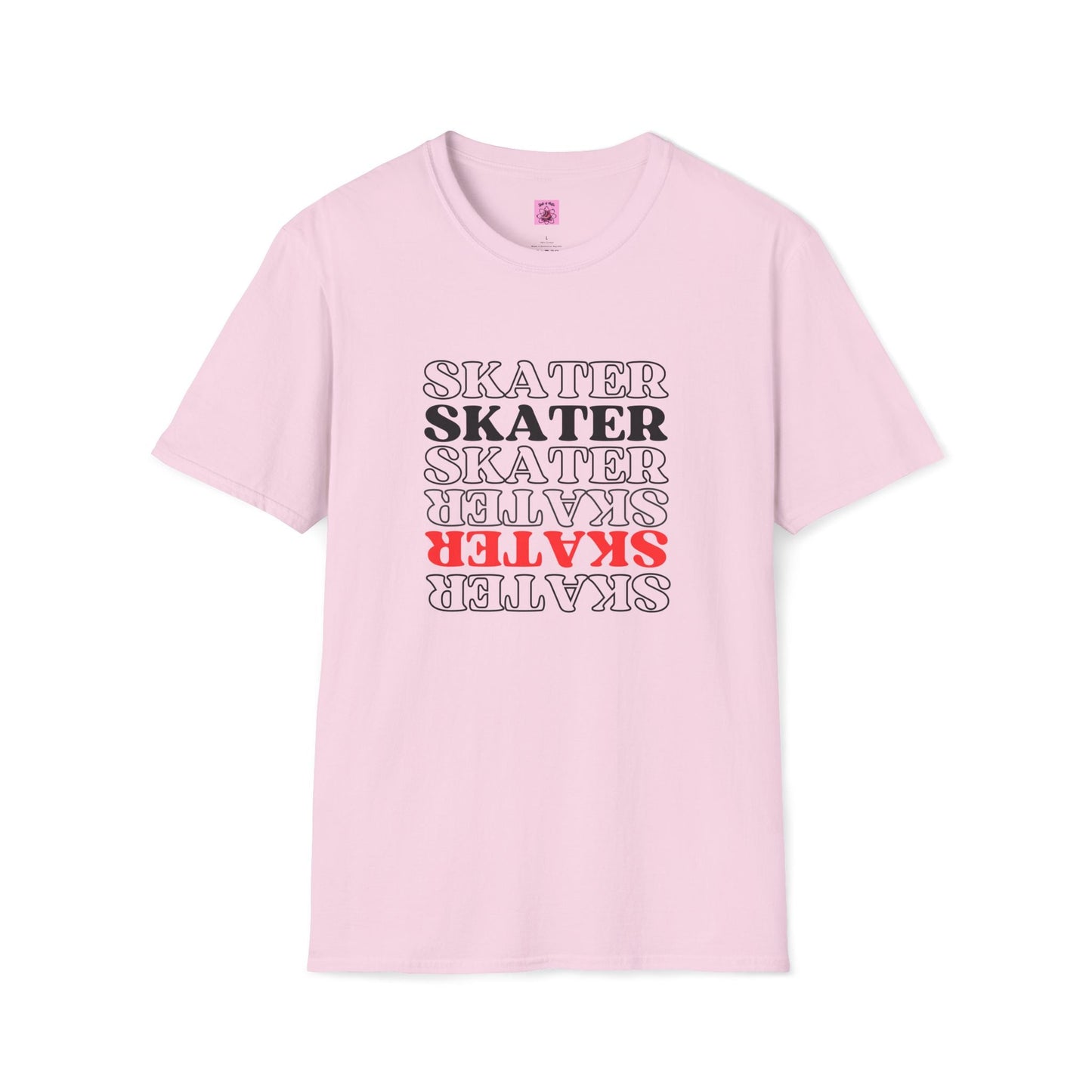 Red Statement Skater Unisex T-Shirt