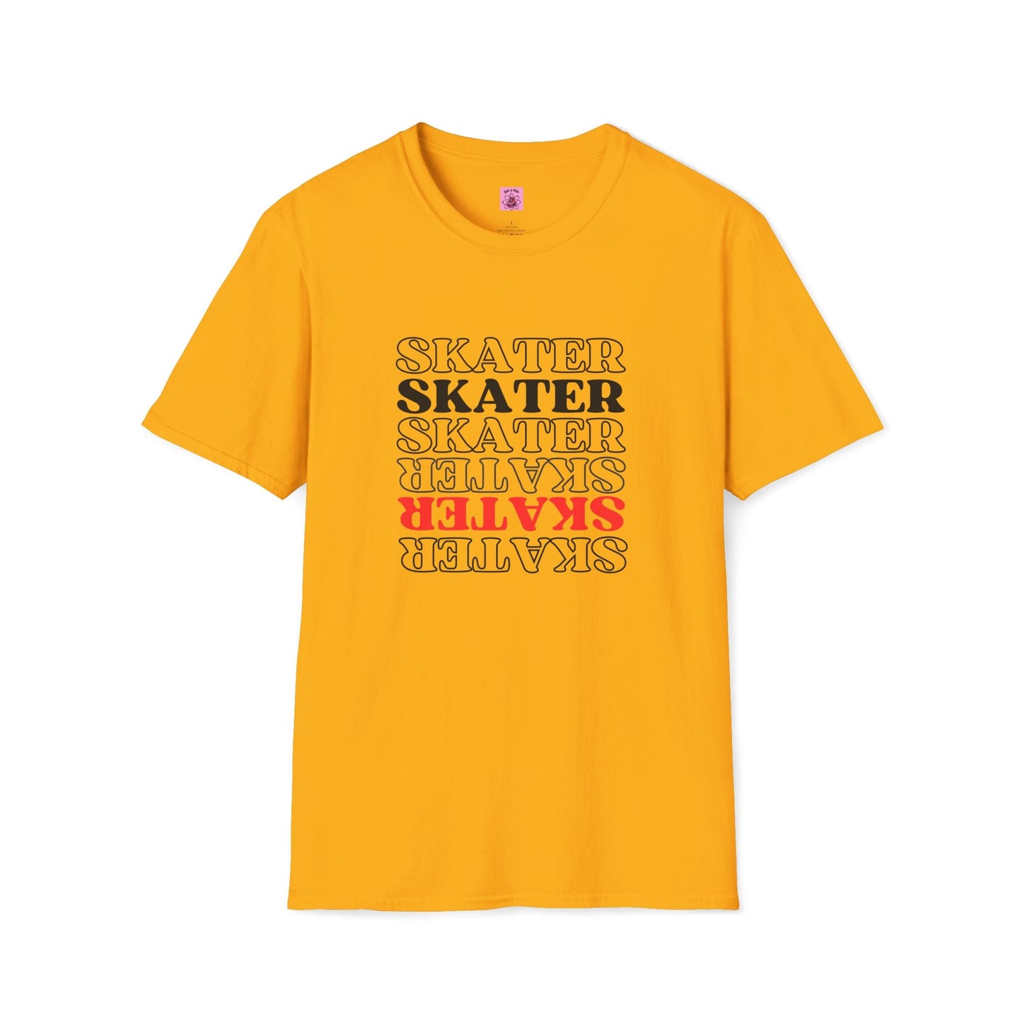 Red Statement Skater Unisex T-Shirt
