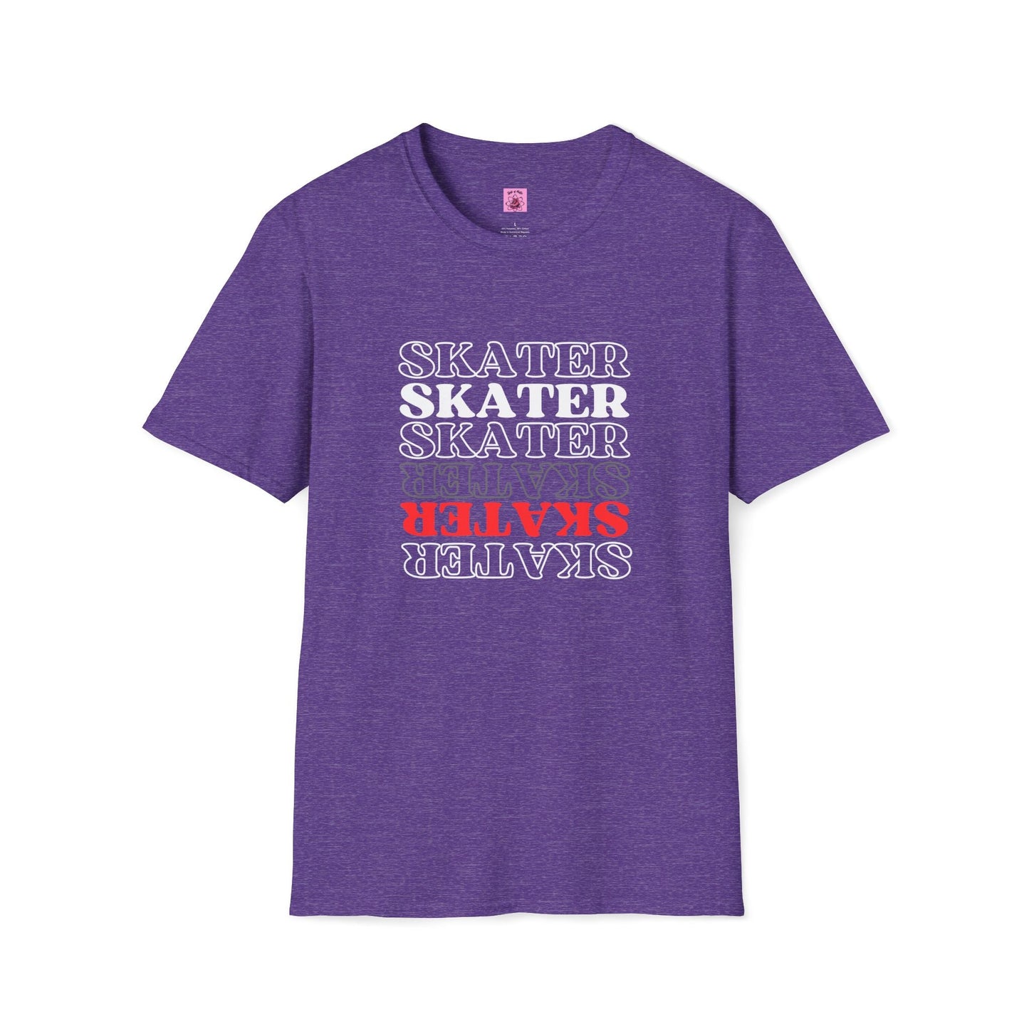 Red Statement Skater Unisex T-Shirt