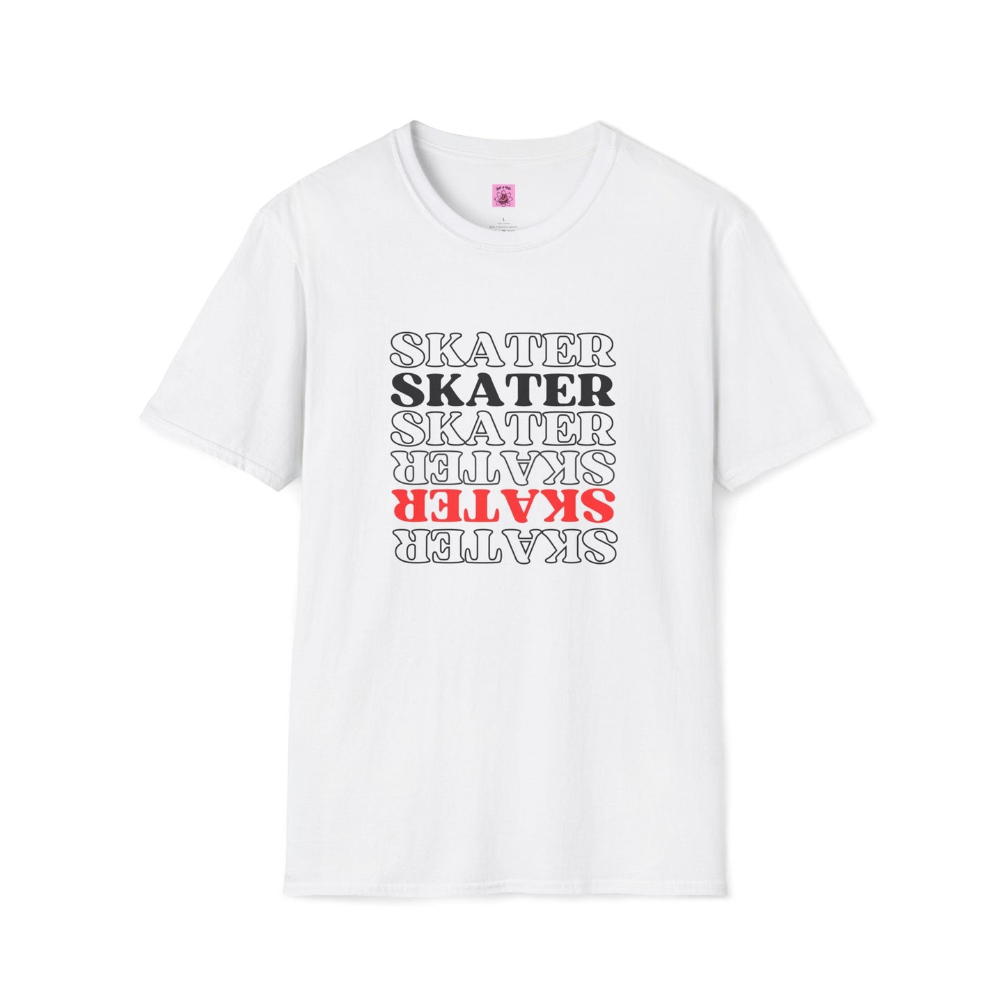 Red Statement Skater Unisex T-Shirt