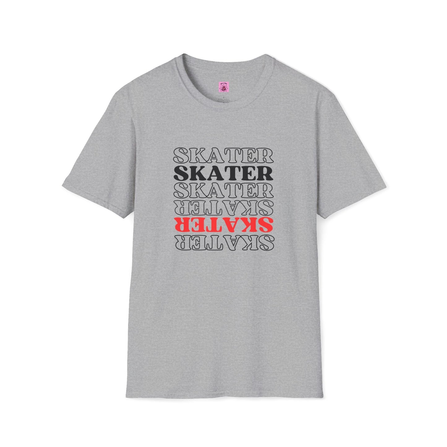 Red Statement Skater Unisex T-Shirt