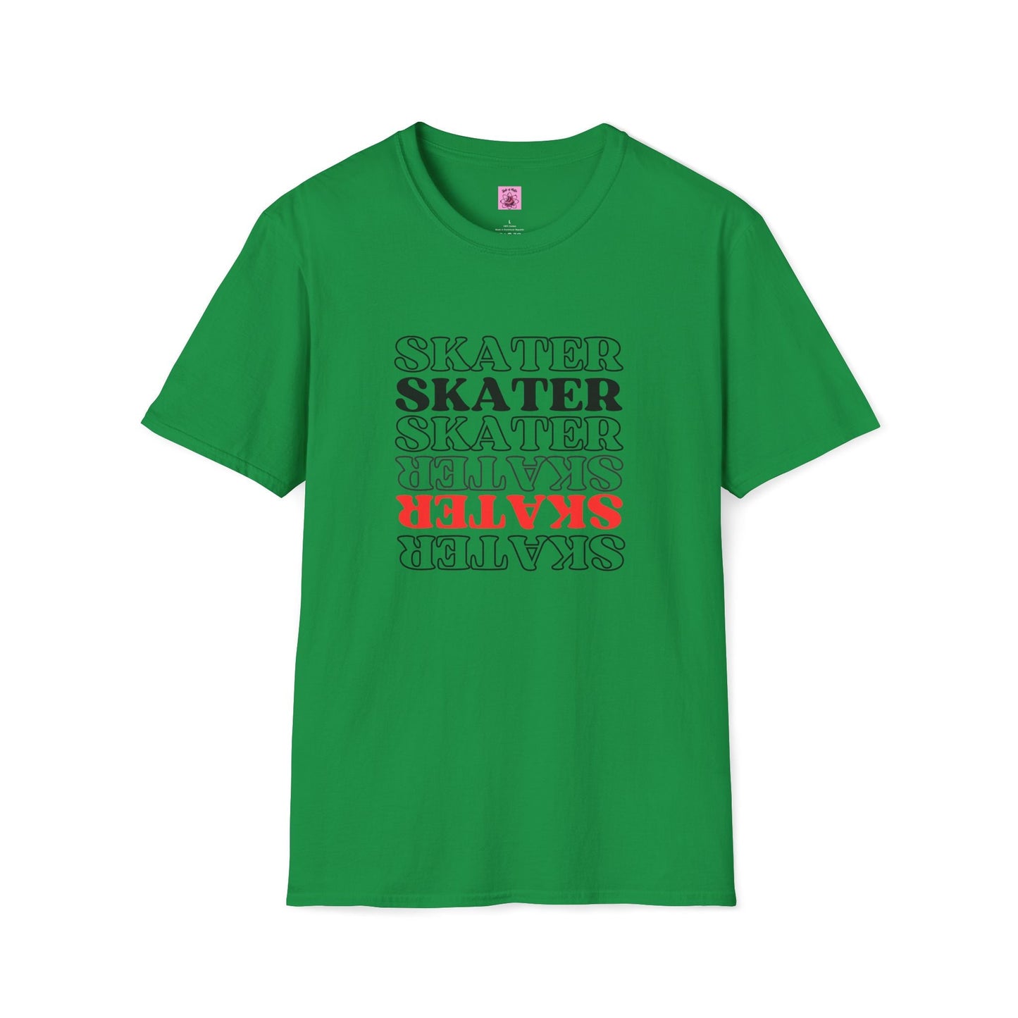 Red Statement Skater Unisex T-Shirt
