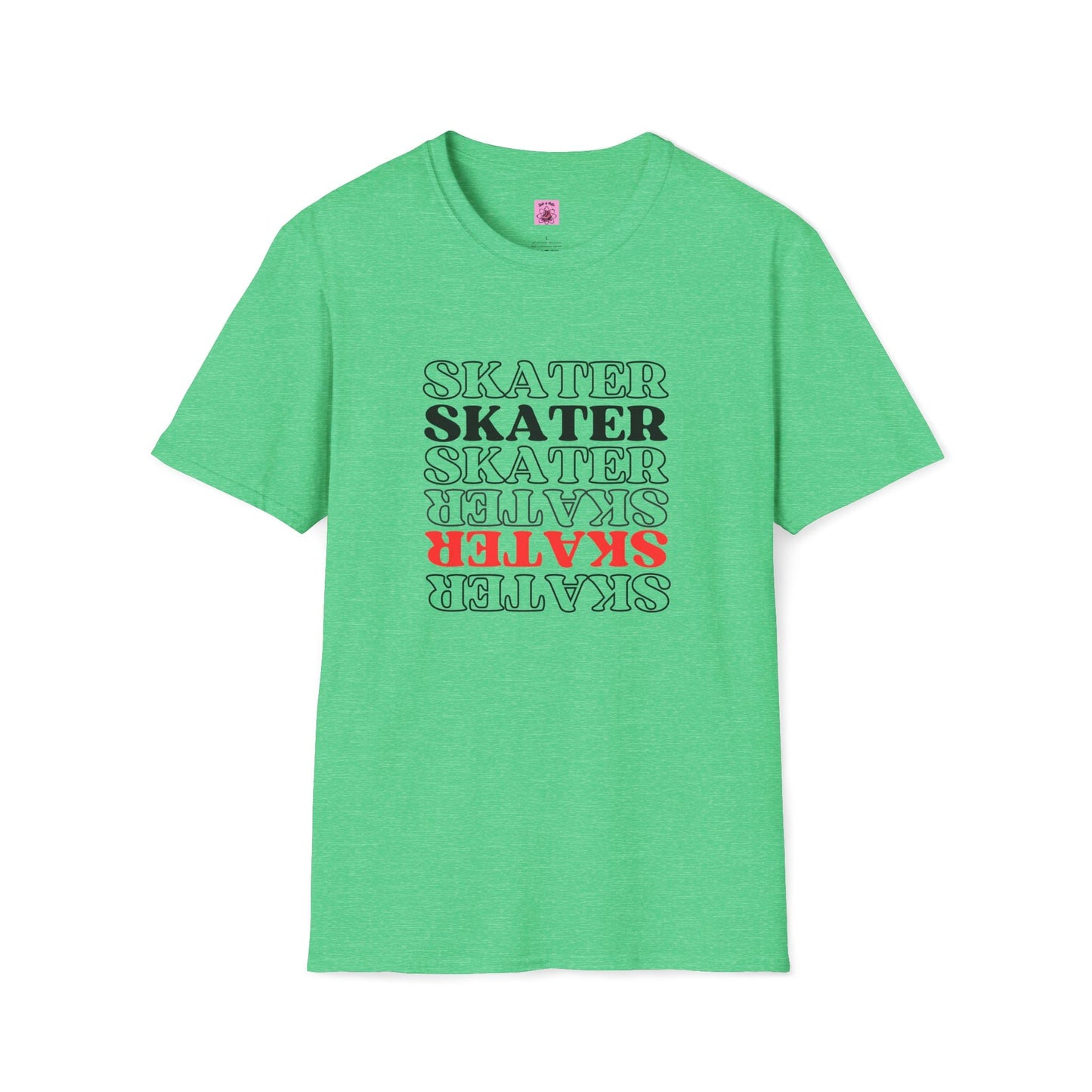 Red Statement Skater Unisex T-Shirt