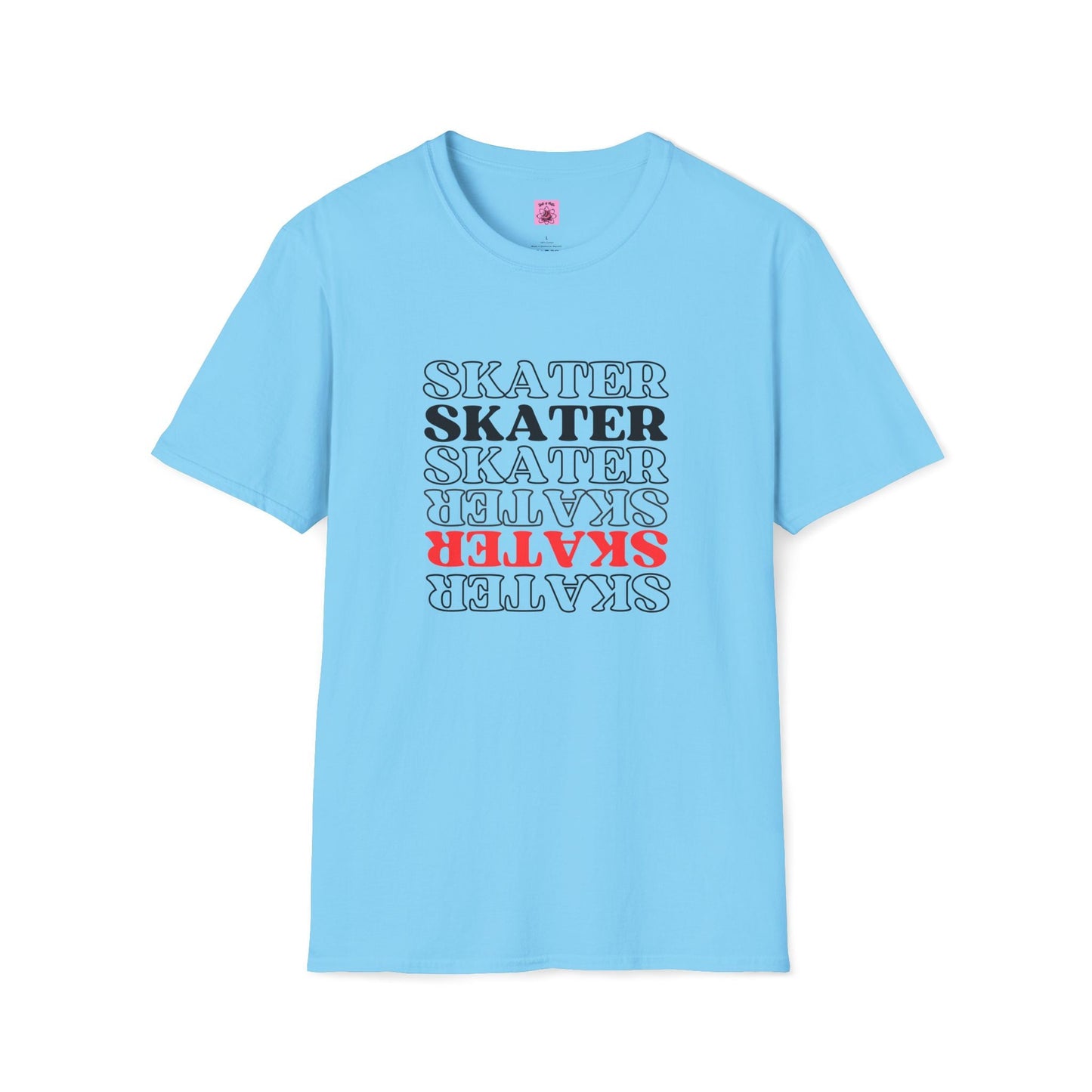 Red Statement Skater Unisex T-Shirt