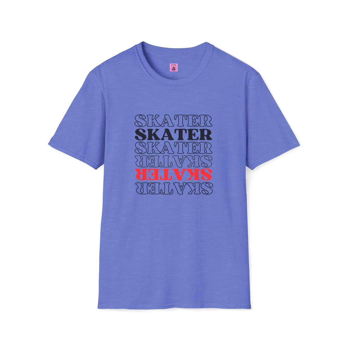 Red Statement Skater Unisex T-Shirt