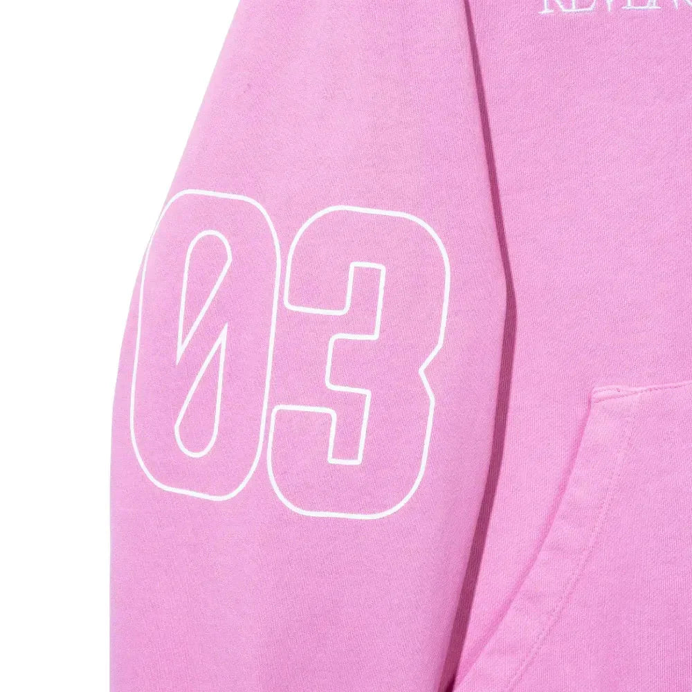 Revenge REI Zip Up Pink Hoodie